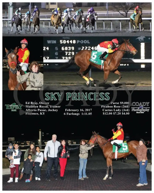 Sky Princess - 021617 Race 05 Tp Turfway Park