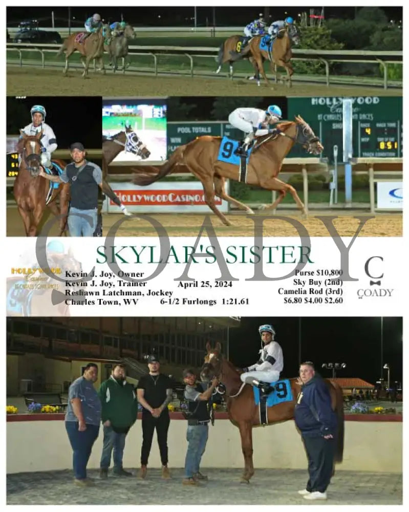 Skylar’s Sister - 04-25-24 R04 Ct Hollywood Casino At Charles Town Races