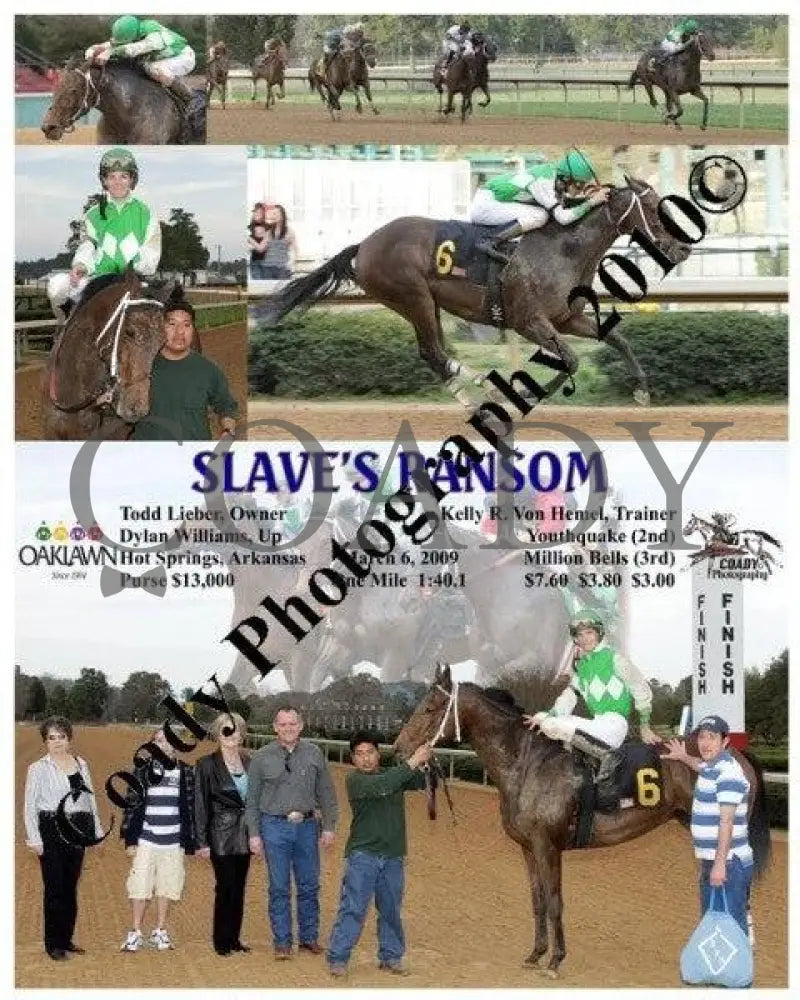 Slave S Ransom - 3 6 2009 Oaklawn Park