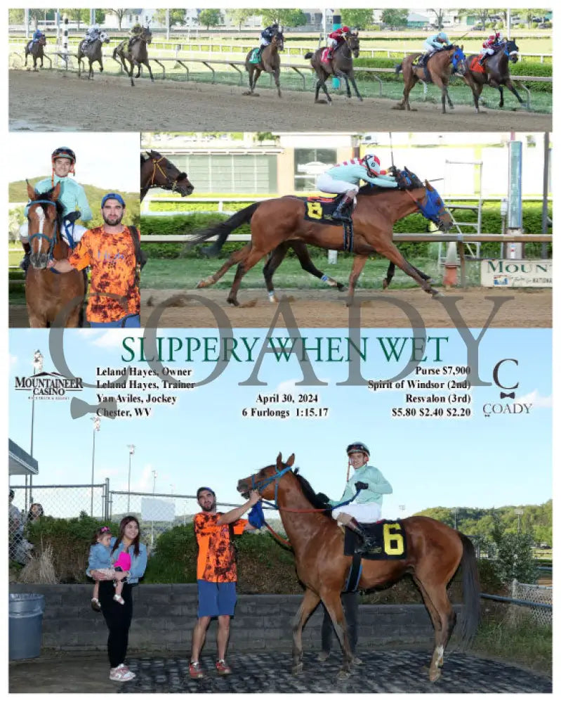 Slippery When Wet - 04-30-24 R01 Mnr Mountaineer Park