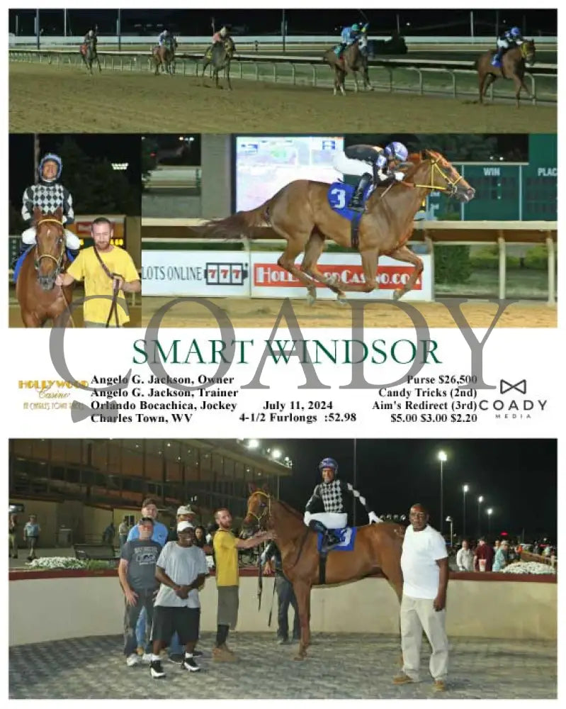 Smart Windsor - 07-11-24 R05 Ct Hollywood Casino At Charles Town Races