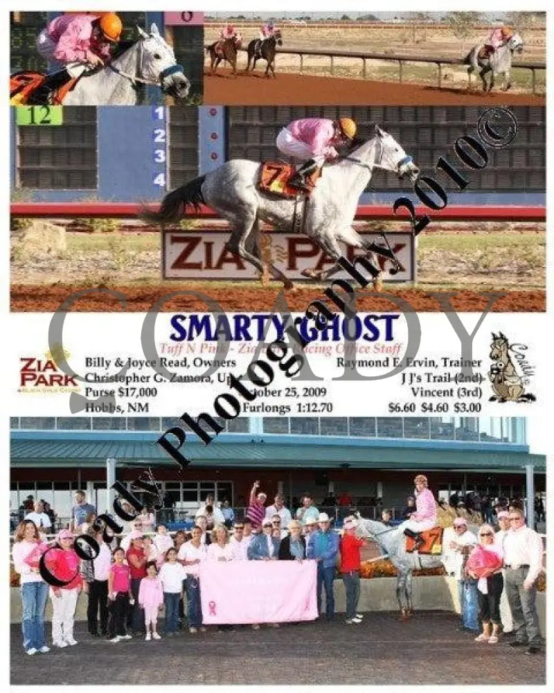Smarty Ghost - Tuff N Pink Zia Park Racing Off