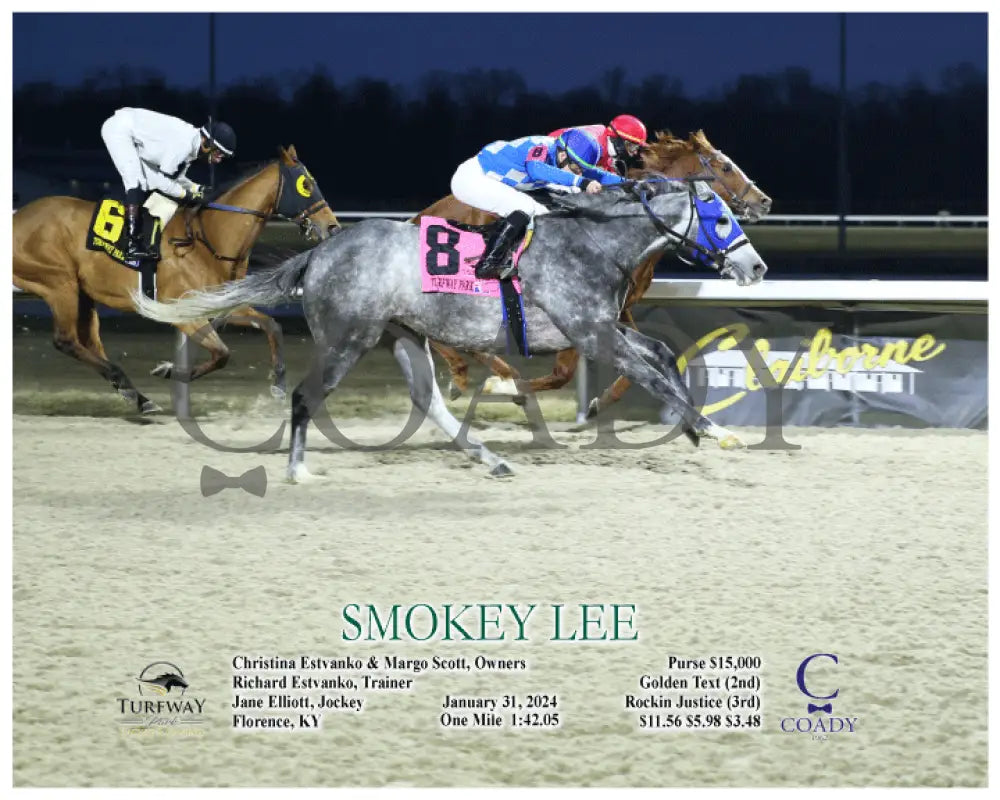 Smokey Lee - 01-31-24 R01 Tp Action Turfway Park