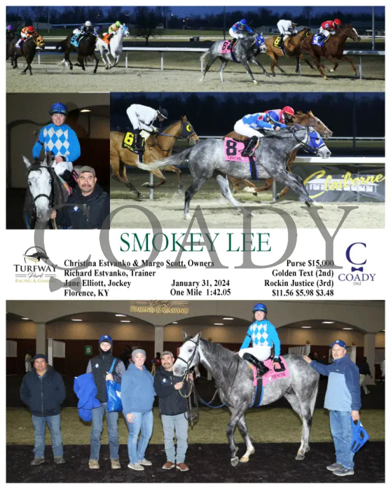 Smokey Lee - 01-31-24 R01 Tp Turfway Park