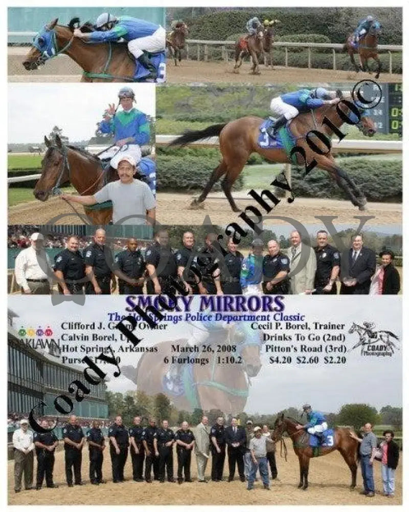Smoky Mirrors - The Hot Springs Police Departmen Oaklawn Park