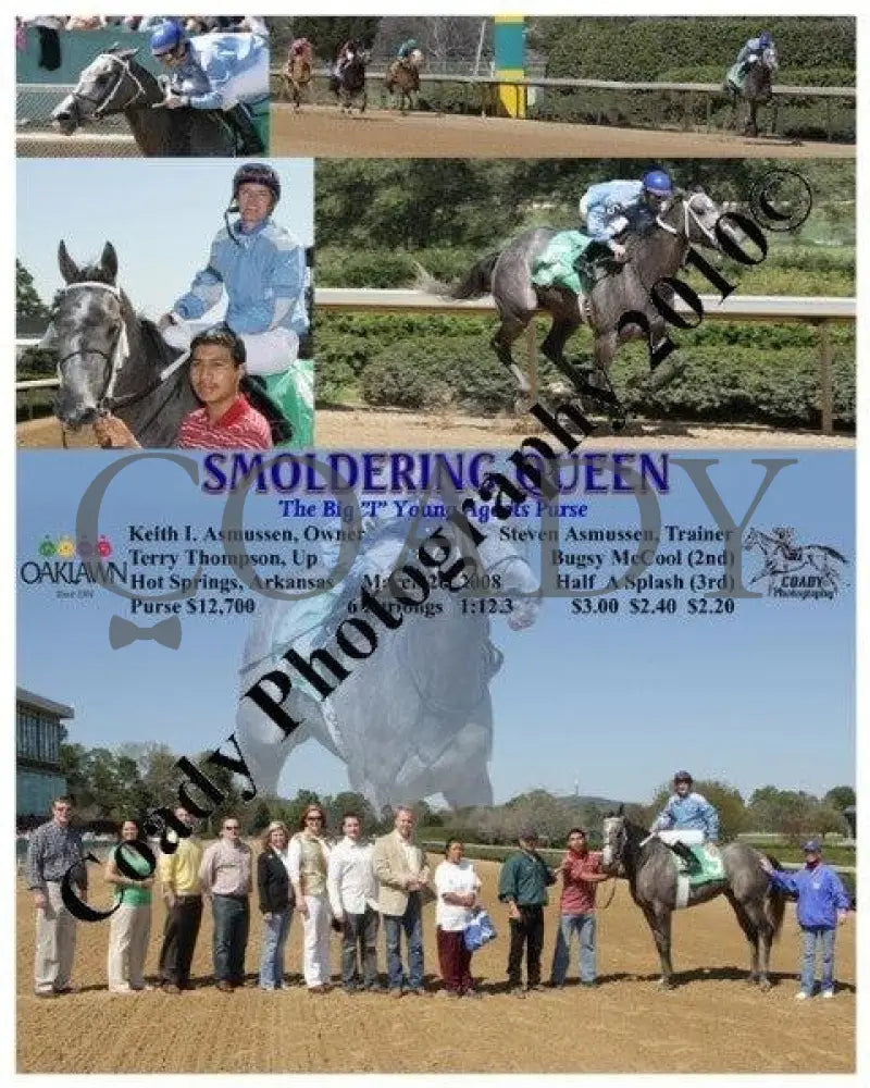 Smoldering Queen - The Big I Young Agents Purs Oaklawn Park