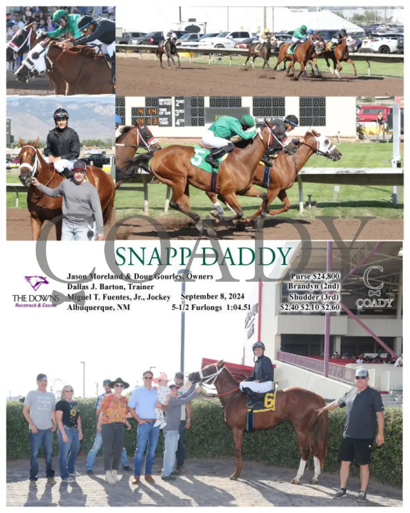 Snapp Daddy - 09-08-24 R07 Alb Downs At Albuquerque