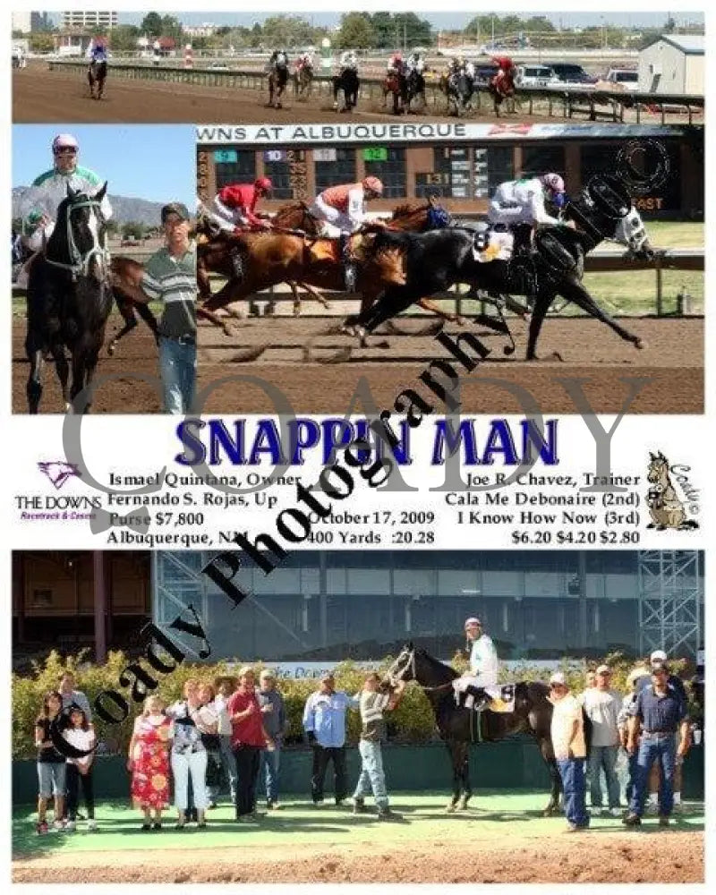 Snappin Man - 10 17 2009 Downs At Albuquerque
