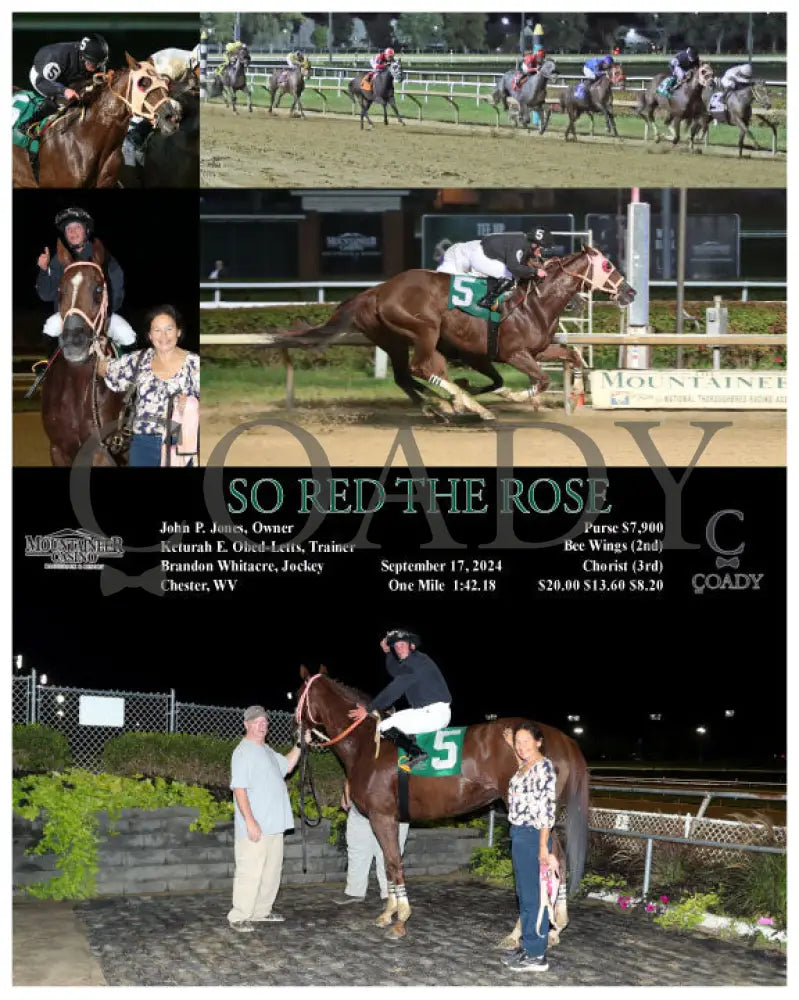 So Red The Rose - 09-17-24 R04 Mnr Mountaineer Park