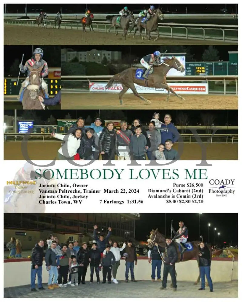 Somebody Loves Me - 03 - 22 - 24 R05 Ct Hollywood Casino At Charles Town Races