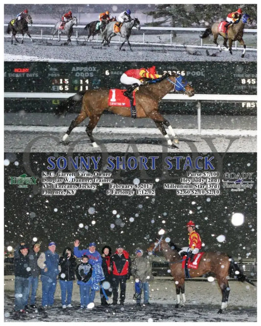 Sonny Short Stack - 020817 Race 06 Tp Turfway Park
