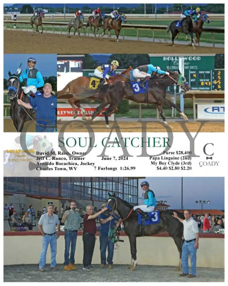 Soul Catcher - 06-07-24 R04 Ct Hollywood Casino At Charles Town Races