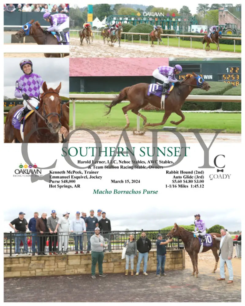 Southern Sunset - 03 - 15 - 24 R05 Op Oaklawn Park