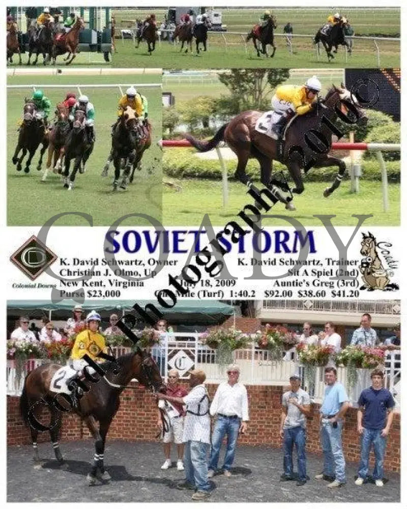 Soviet Storm - 7 18 2009 Colonial Downs