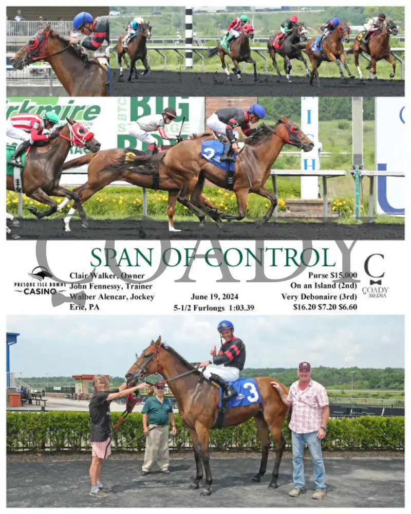 Span Of Control - 06-19-24 R05 Pid Presque Isle Downs