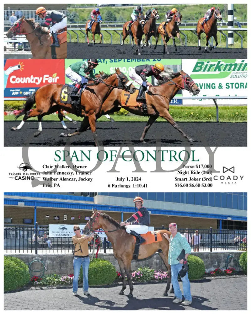 Span Of Control - 07-01-24 R02 Pid Presque Isle Downs