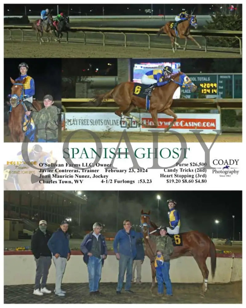 Spanish Ghost - 02-23-24 R05 Ct Hollywood Casino At Charles Town Races