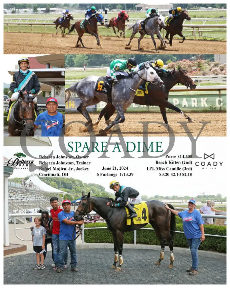 Spare A Dime - 06-21-24 R06 Btp Belterra Park