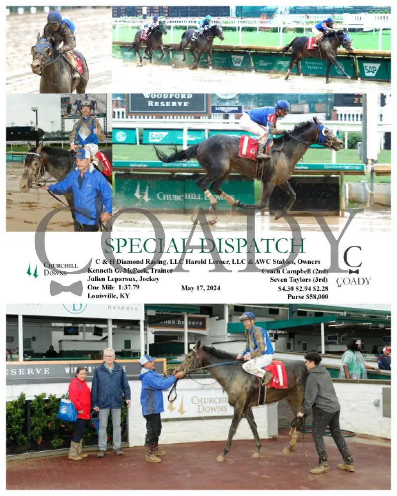 Special Dispatch - 05-17-24 R01 Cd Churchill Downs