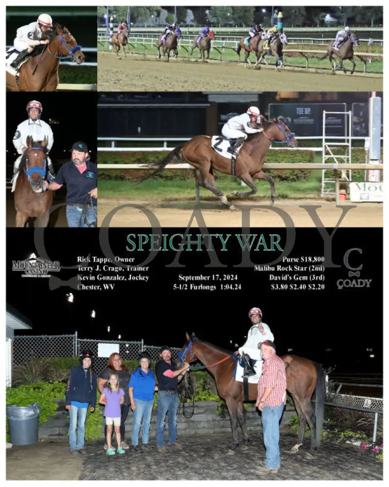 Speighty War - 09-17-24 R07 Mnr Mountaineer Park