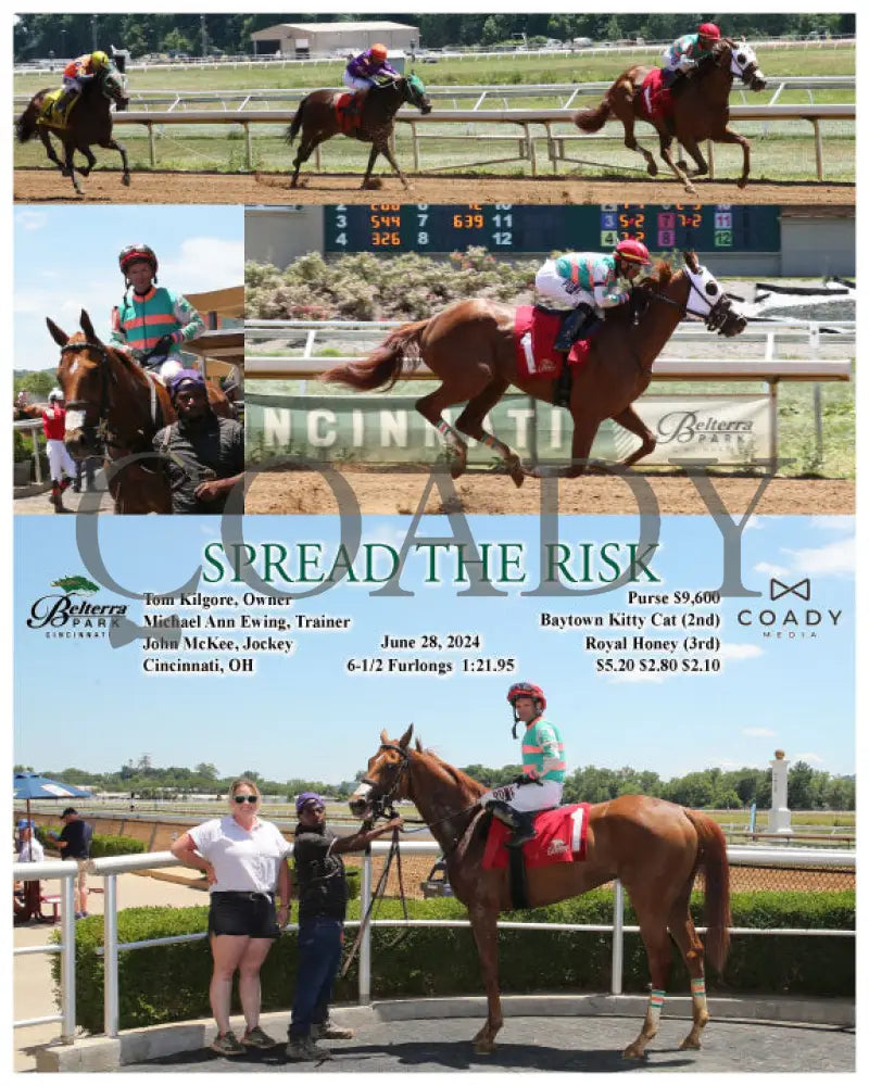 Spread The Risk - 062824 Race 04 Btp Belterra Park