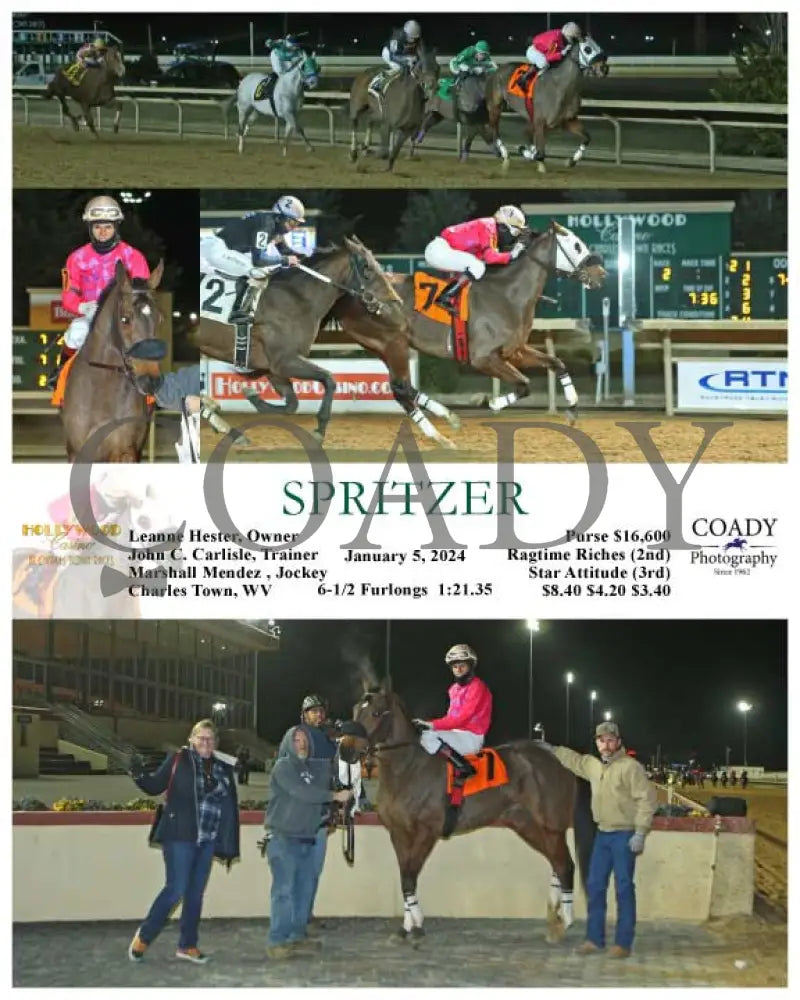 Spritzer - 01-05-24 R02 Ct Hollywood Casino At Charles Town Races