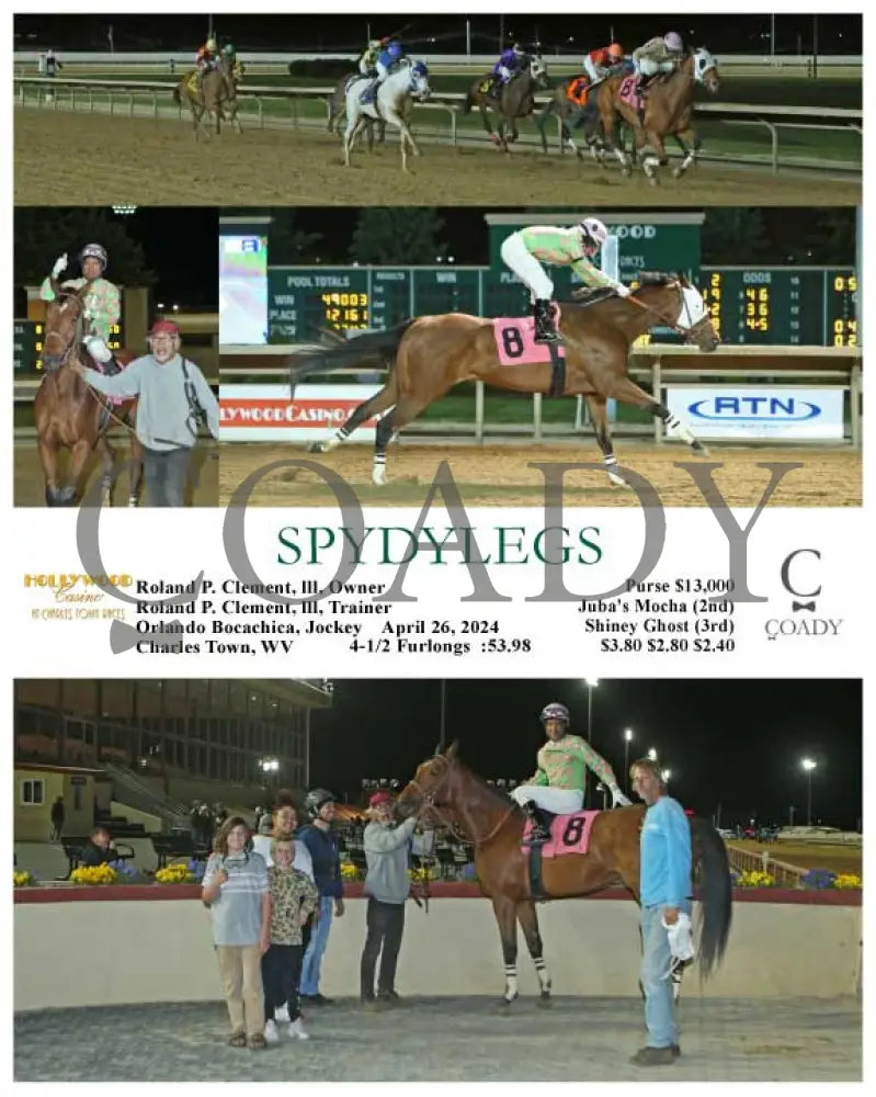 Spydylegs - 04-26-24 R05 Ct Hollywood Casino At Charles Town Races