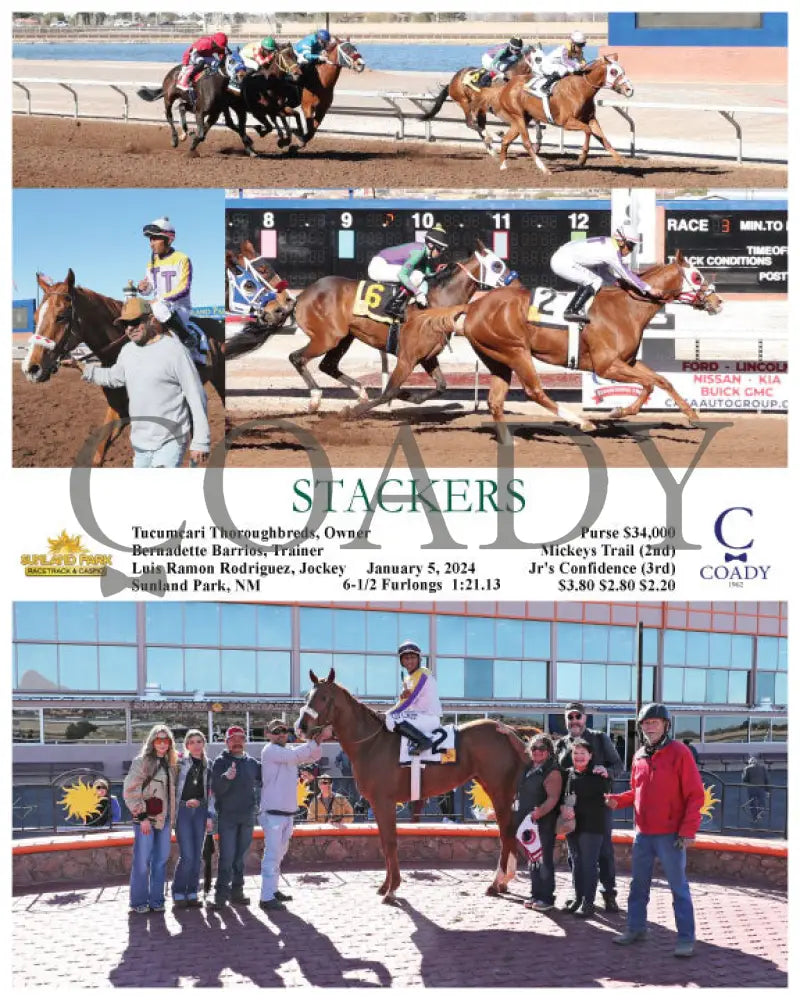 Stackers - 01-05-24 R03 Sun Sunland Park