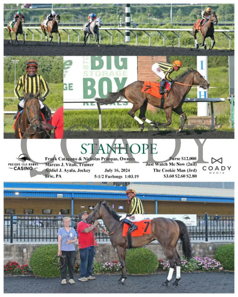 Stanhope - 07-16-24 R08 Pid Presque Isle Downs