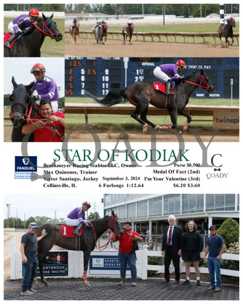 Star Of Kodiak - 09-03-24 R01 Fan Fanduel Sportsbook Horse Racing