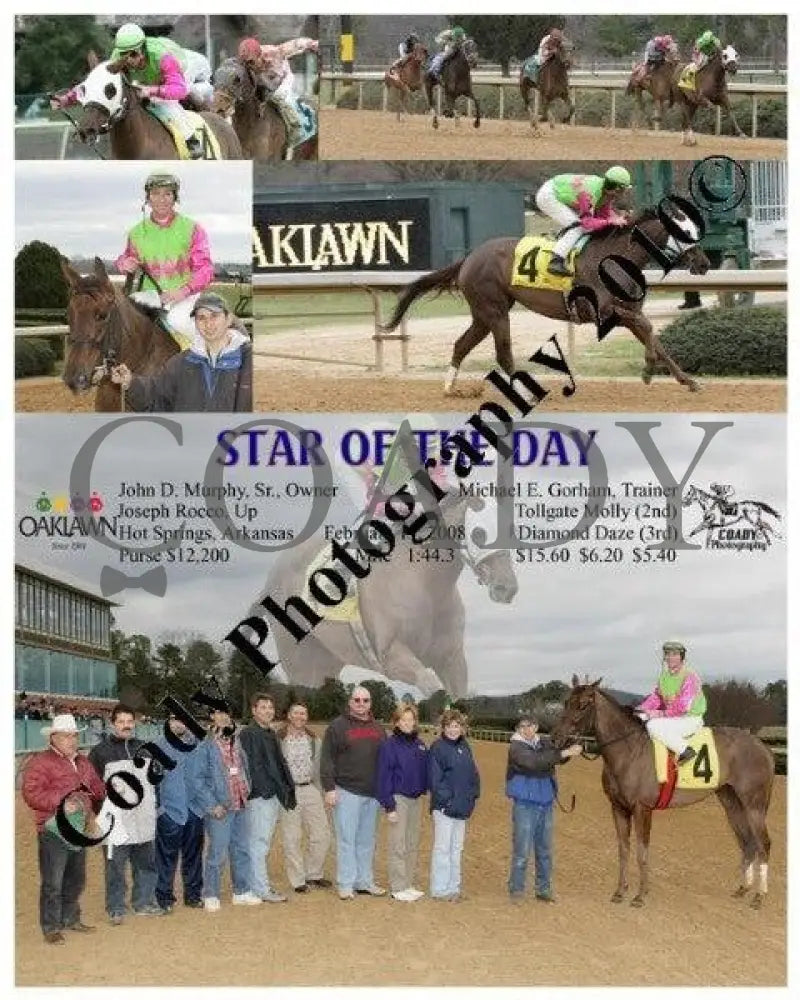 Star Of The Day - 2 17 2008 Oaklawn Park
