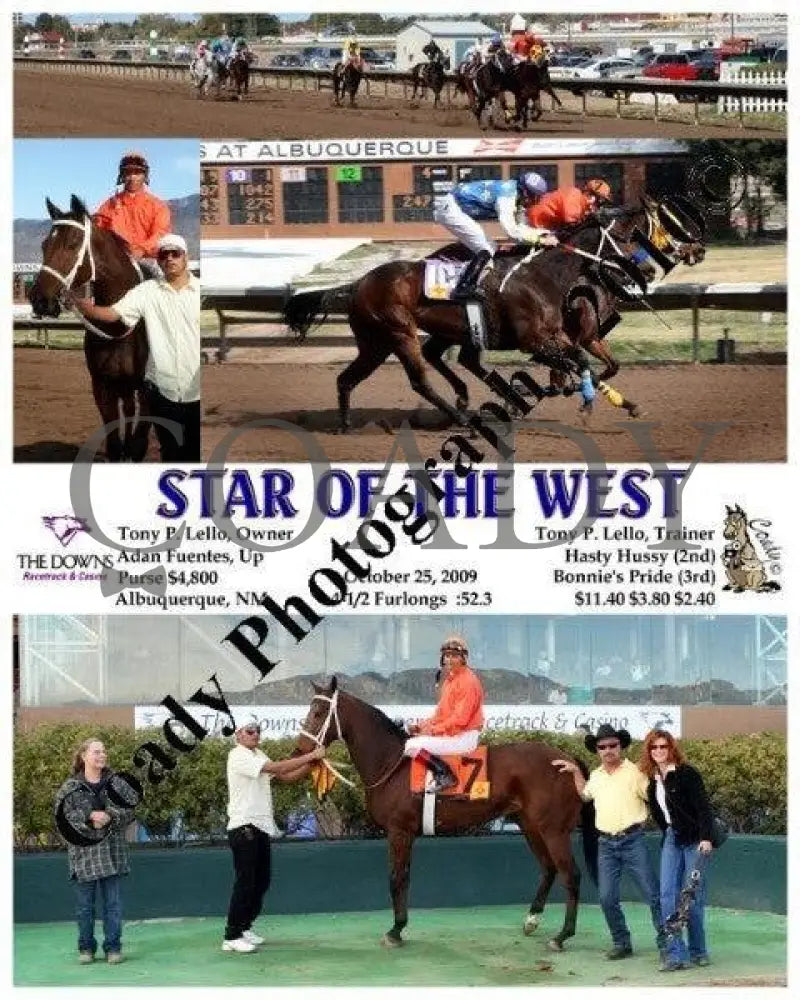 Star Of The West - 10 25 2009 Downs At Albuquerque