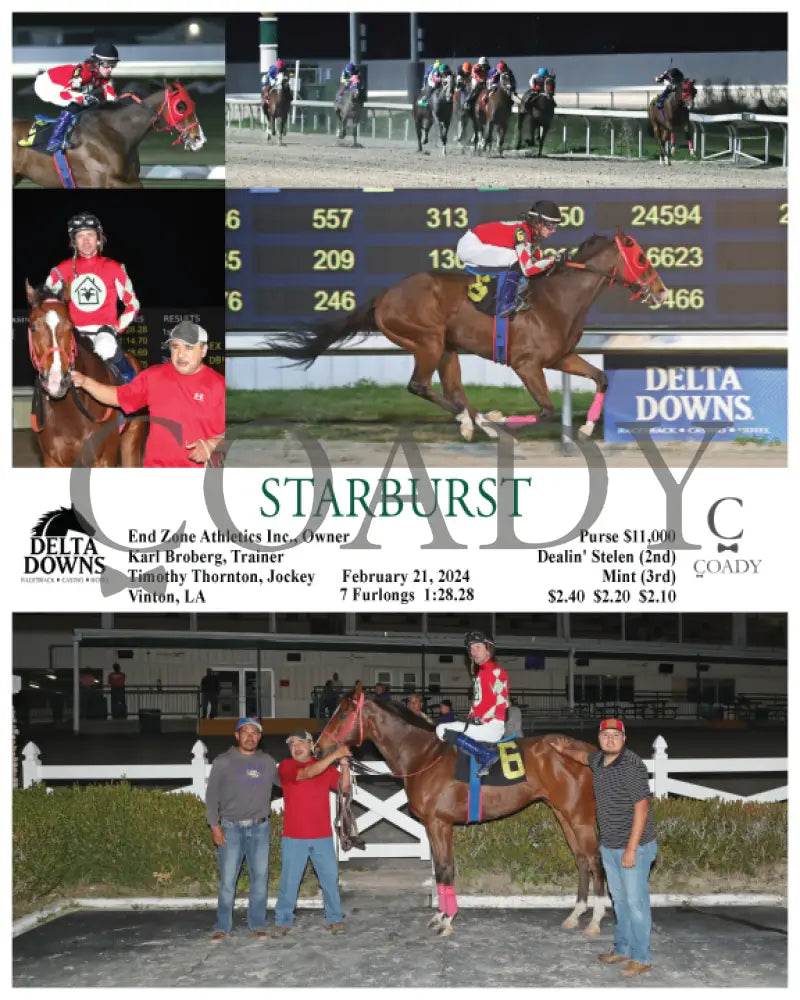 Starburst - 02 - 21 - 24 R07 Ded Delta Downs