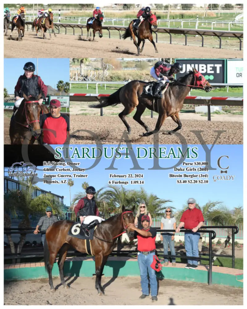 Stardust Dreams - 02-22-24 R08 Tup Turf Paradise