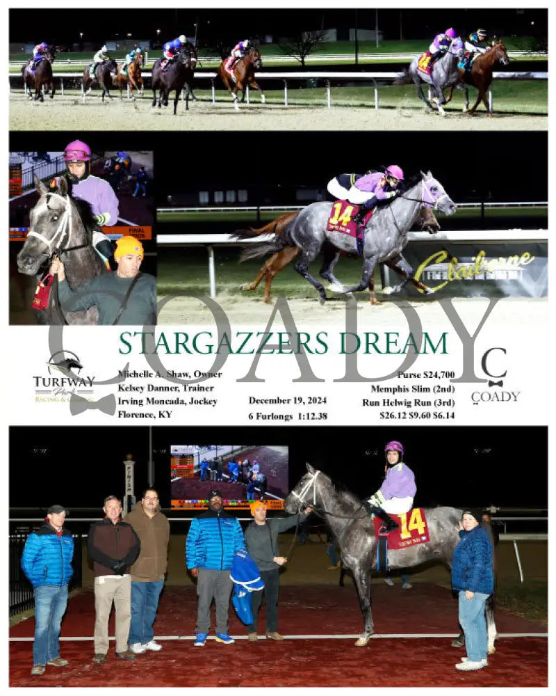 Stargazzers Dream - 121924 Race 01 Tp Turfway Park