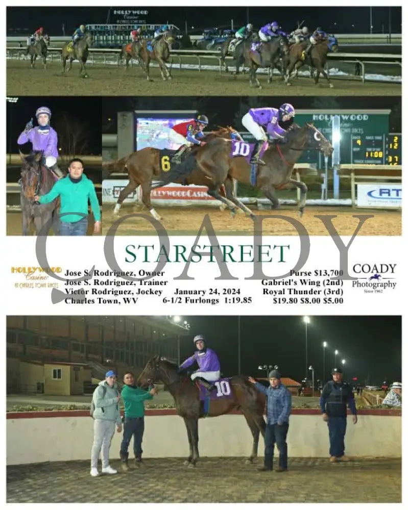 Starstreet - 01-24-24 R09 Ct Hollywood Casino At Charles Town Races