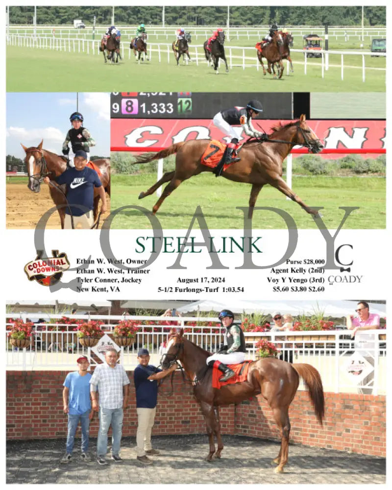 Steel Link - 08-17-24 R07 Cnl Colonial Downs