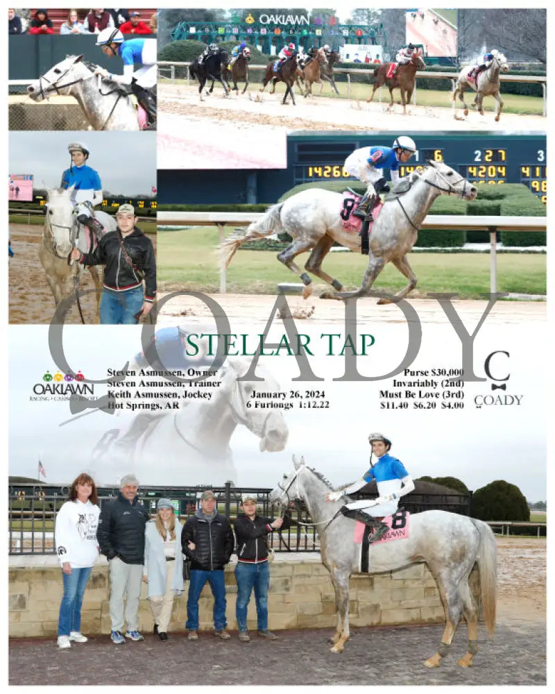 Stellar Tap - 01-26-24 R07 Op Oaklawn Park