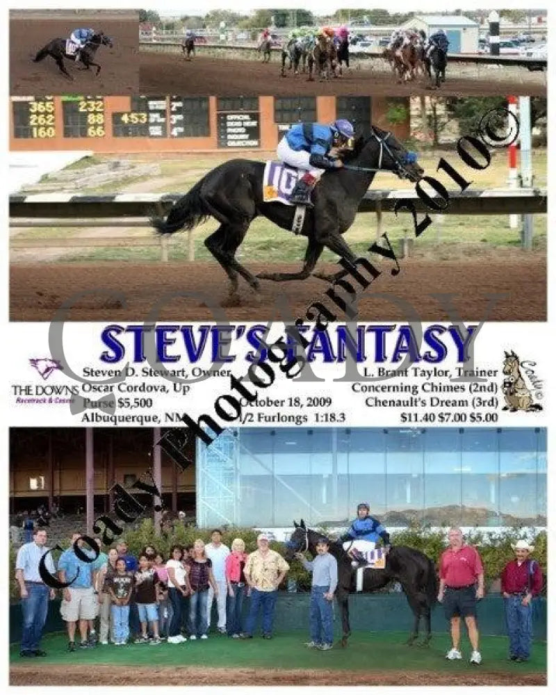 Steve S Fantasy - 10 18 2009 Downs At Albuquerque
