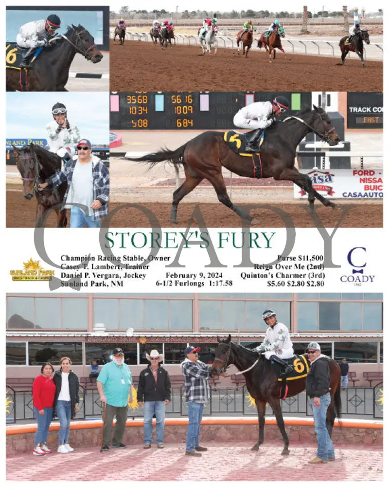 Storey’s Fury - 02-09-24 R06 Sun Sunland Park