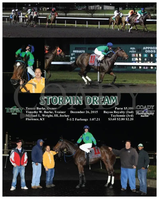Stormin Dream - 122615 Race 03 Tp Turfway Park