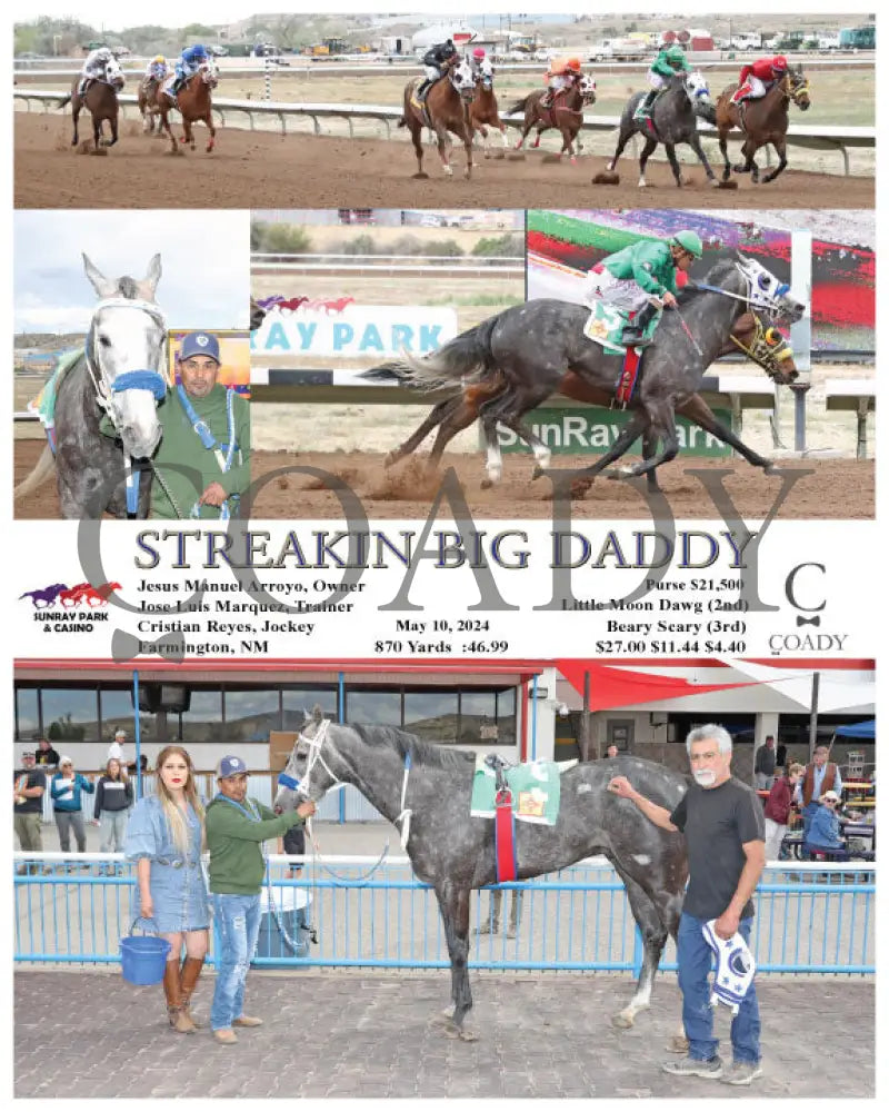 Streakin Big Daddy - 05-10-24 R07 Srp Sunray Park