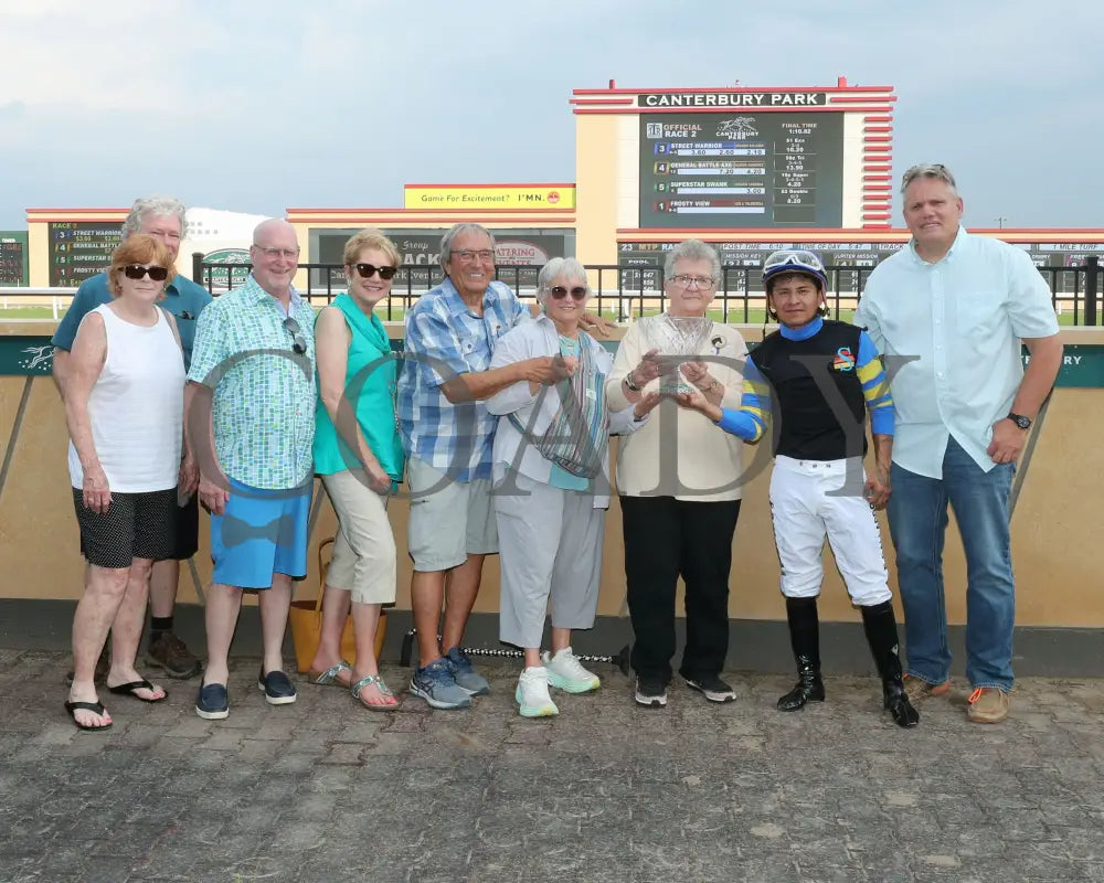 Street Warrior - Victor S Myers Stakes 07-13-24 R02 Canterbury Park Presentation