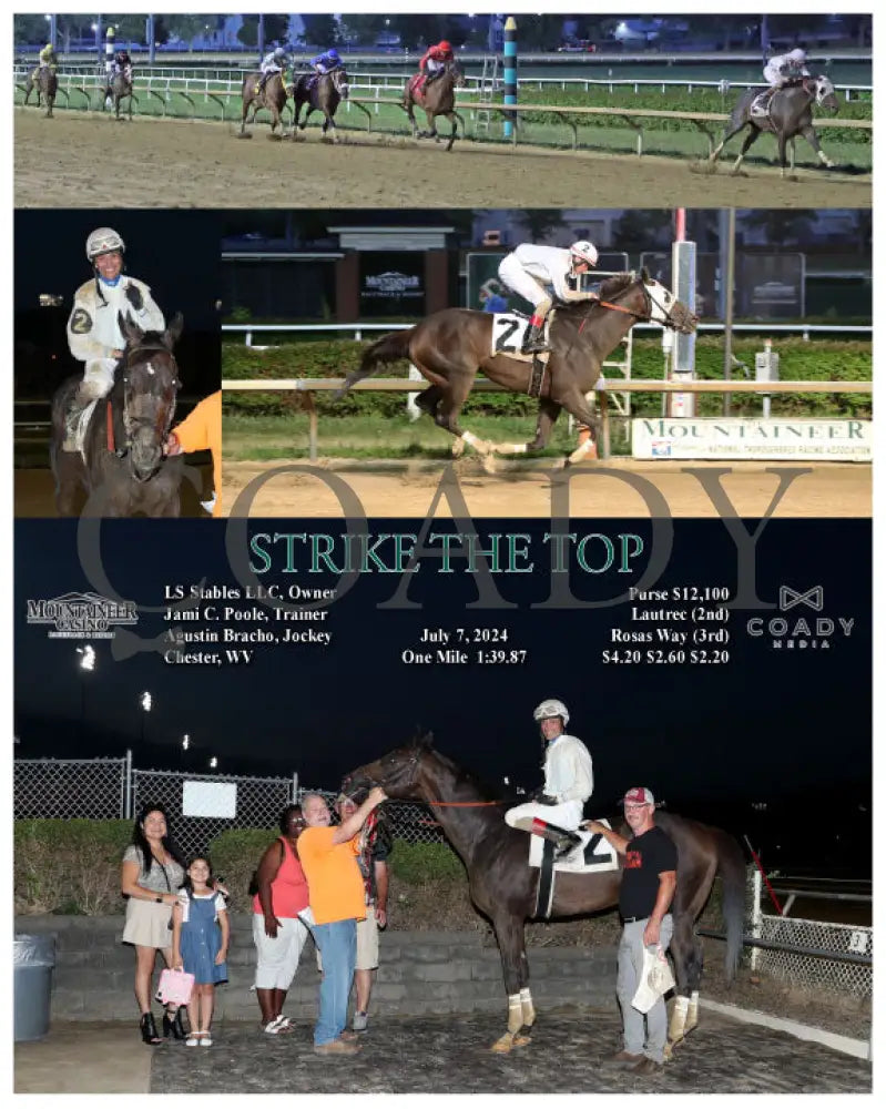 Strike The Top - 07-07-24 R06 Mnr Mountaineer Park