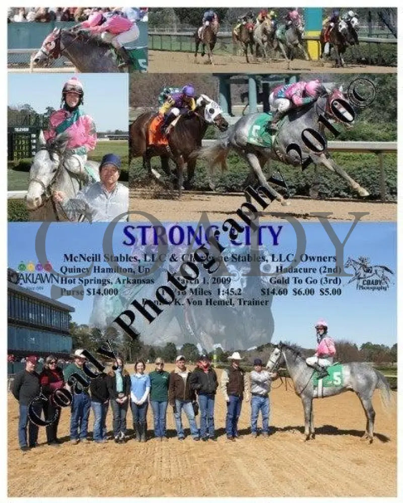 Strong City - 3 1 2009 Oaklawn Park