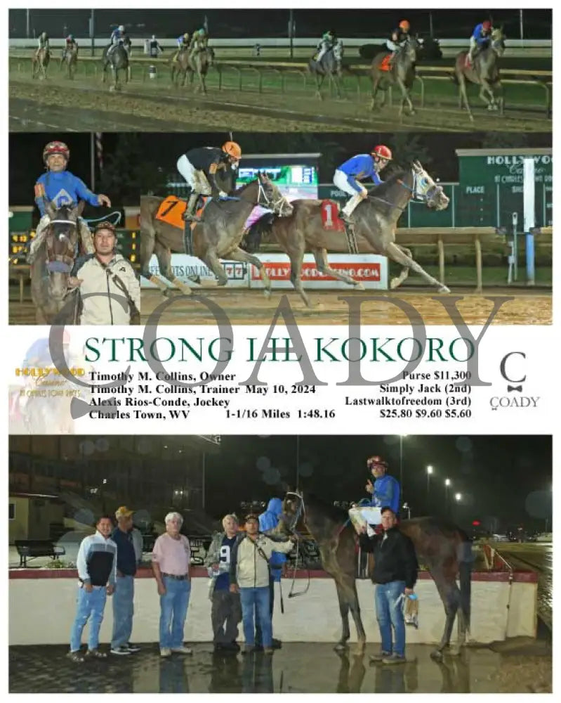 Strong Lil Kokoro - 05-10-24 R04 Ct Hollywood Casino At Charles Town Races