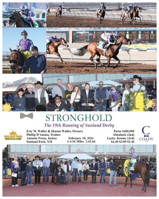 Stronghold - The 19Th Running Of Sunland Derby 02-18-24 R09 Sun Park