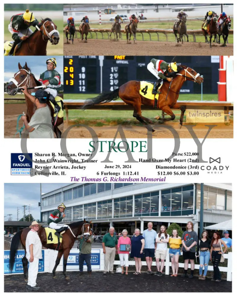 Strope - 06-29-24 R02 Fan Fanduel Sportsbook Horse Racing