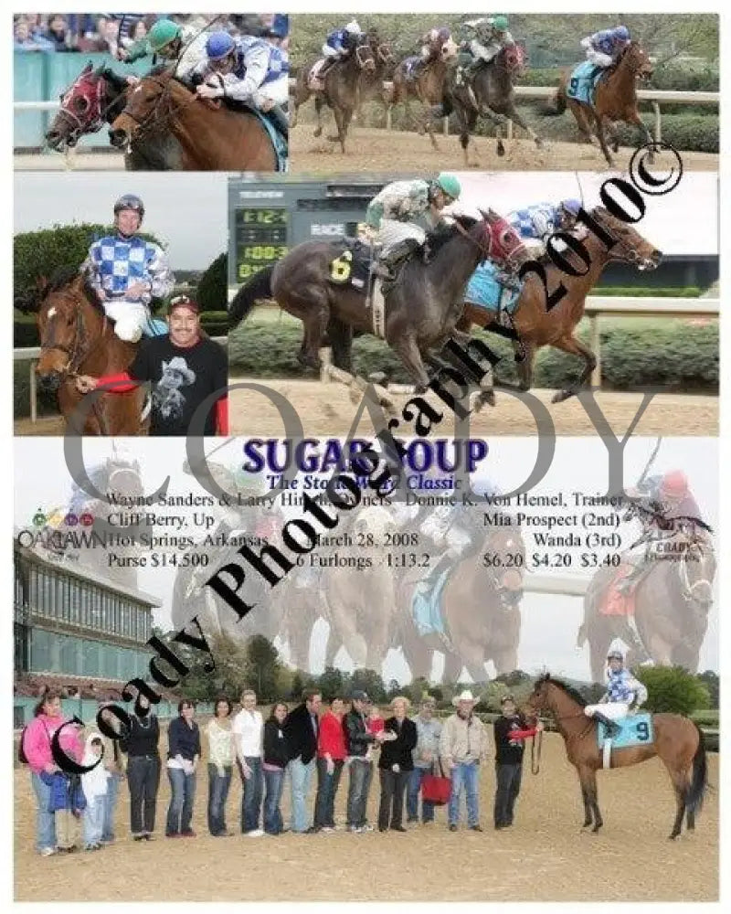 Sugar Soup - The Stone Ward Classic 3 28 200 Oaklawn Park