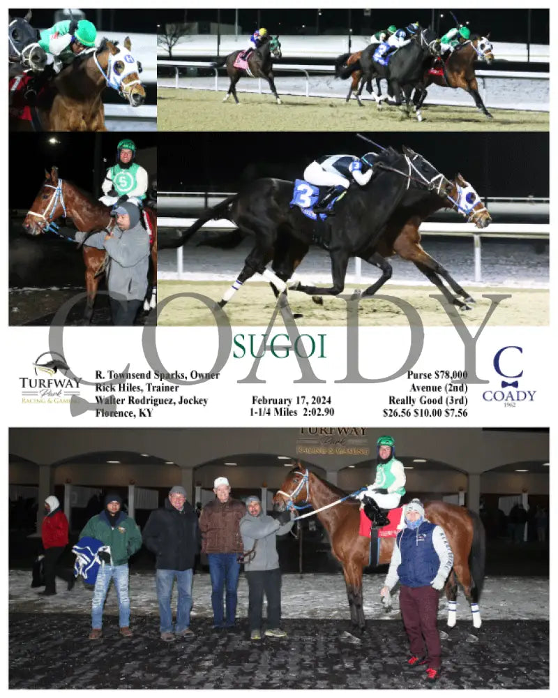 Sugoi - 02-17-24 R06 Tp Turfway Park